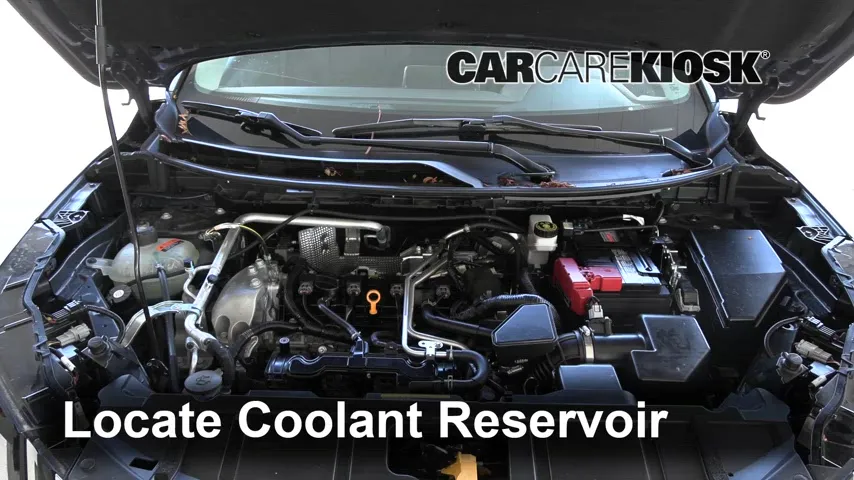 2021 Nissan Rogue S 2.5L 4 Cyl. Coolant (Antifreeze) Add Coolant